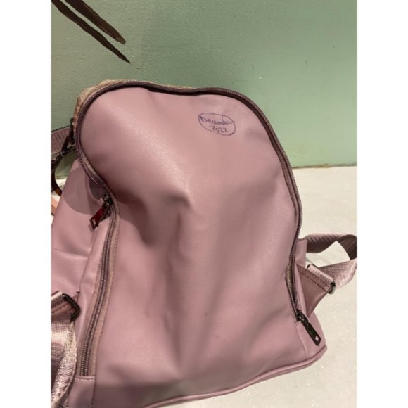 Women Purple PU Leather Anti Theft Shoulder Bags with Tassel